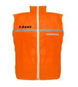 378_95_rain jacket runner smanicato arancio fluo